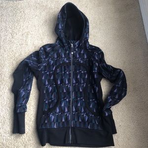 Lululemon Geometric Print Scuba Hoodie